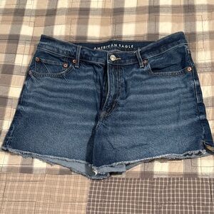 American Eagle Outfitters Dark Blue Jean Shorts